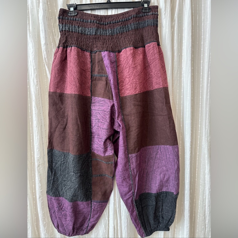 EARTHBOUND Multicolor Patchwork Pants
